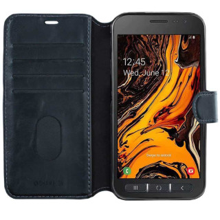 Ohut lompakkokotelo Samsung Galaxy Xcover 4/4S - musta