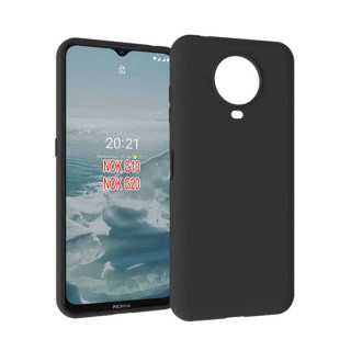 Silikondeksel Nokia G20 - Svart