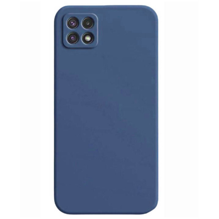 Liquid silikondeksel Samsung Galaxy A22 5G - Navy