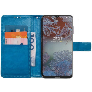 Mobile wallet 3-card Nokia G10 - Lightblue