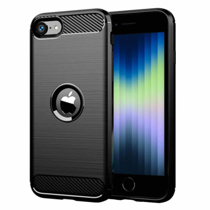 Borstat silikon skal Apple iPhone SE 2022