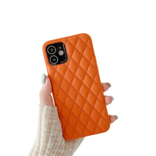 Rhombus  deksel  Apple iPhone 12 - Oransje