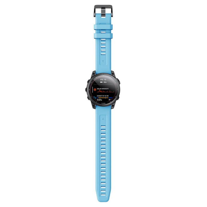 Sport Armband Garmin Fenix 7 - Ljusblå