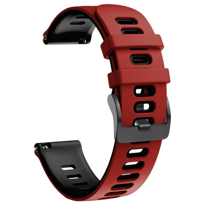 Twin Sport Armbånd OnePlus Watch 46mm - Rød/sort