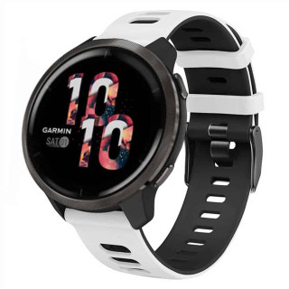 Twin Sport armbånd OnePlus Watch 46mm - Hvit/svart