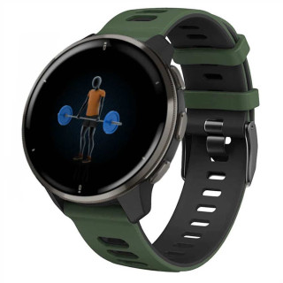 Twin Sport Armband Garmin Venu 2 - Green/black