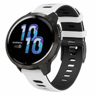 Twin Sport Armbånd Garmin Venu 2 Plus - Hvid/sort
