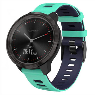 Twin Silikonband Garmin Vivomove Sport - Mint/Blau