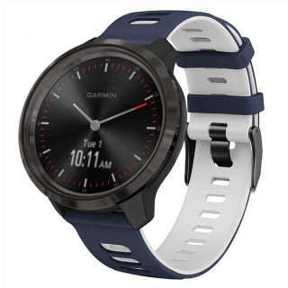 Twin Sport armbånd Garmin Vivomove Sport - Blå/hvit