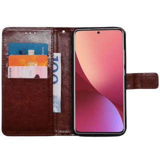 Handyhülle 3-Karten Xiaomi 12 - Braun