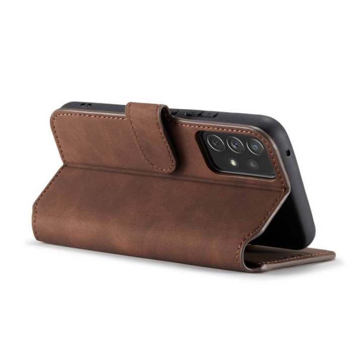 DG-Ming Handyhülle 3-Karten Samsung Galaxy A53 5G - Kaffee