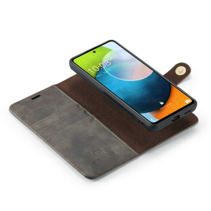 Lompakkokotelo DG-Ming 2i1 Samsung Galaxy A53 5G - Harmaa