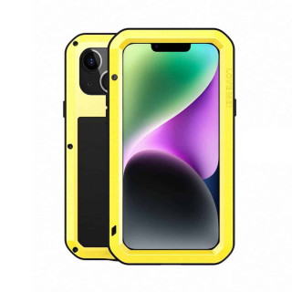 LOVE MEI Powerful Handyhülle Apple iPhone 14 Pro - Gelb