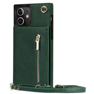 Zipper halskjede deksel Apple iPhone 11 - Grønn