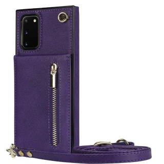 Zipper halskjede deksel Samsung Galaxy S20 FE - Lilla