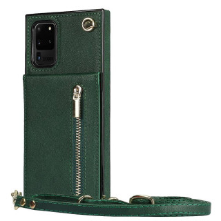 Zipper halskjede deksel Samsung Galaxy S20 Ultra - Grønn