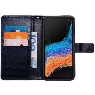 Lompakkokotelo 3-kortti Samsung Galaxy Xcover 6 Pro - Tummansininen