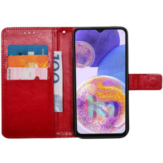 Lompakkokotelo 3-kortti Samsung Galaxy A23 5G - Punainen