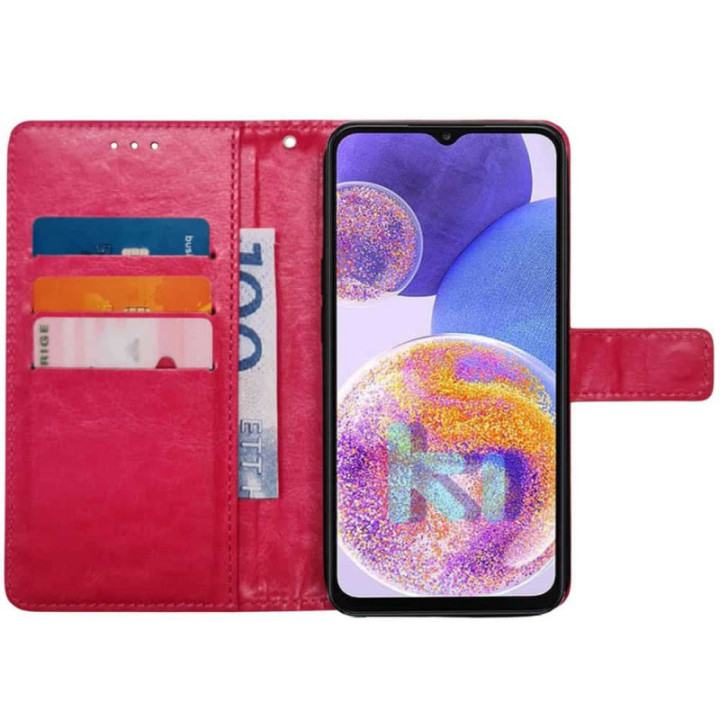 Handyhülle 3-Karten Samsung Galaxy A23 5G - Rosa