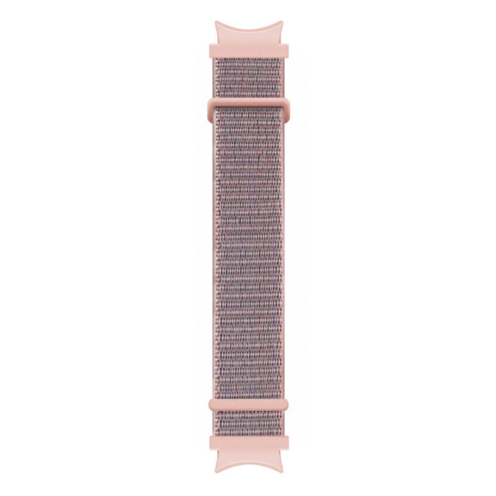 Nylon Armband No-Gap Samsung Galaxy Watch 4 Classic (42mm) - Pink Sand
