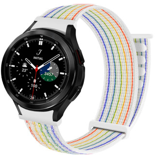Nylon Armband No-Gap Samsung Galaxy Watch 4 Classic (42mm) - Pride Edition