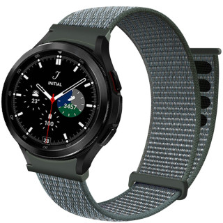 Nylon Bracelet No-Gap Samsung Galaxy Watch 4 Classic (42mm) - Storm Grey