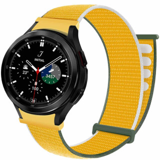 Nylon armbånd No-Gap Samsung Galaxy Watch 4 Classic (42mm) - Sunflower