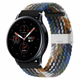 Geflochtenes Elastisches Armband Samsung Galaxy Watch Active 2 (44mm) - cowboy