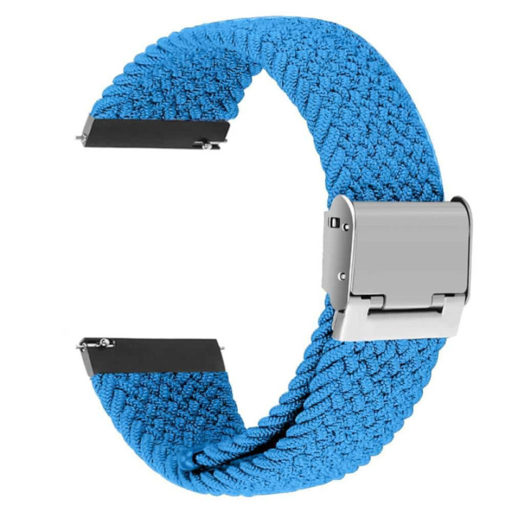 Geflochtenes Elastisches Armband Samsung Galaxy Watch 4 Classic (46mm) - skyblue
