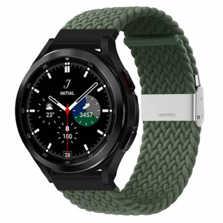 Braided Elastic Bracelet Samsung Galaxy Watch 4 Classic (46mm) - Army