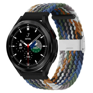 Geflochtenes Elastisches Armband Samsung Galaxy Watch 4 Classic (46mm) - cowboy