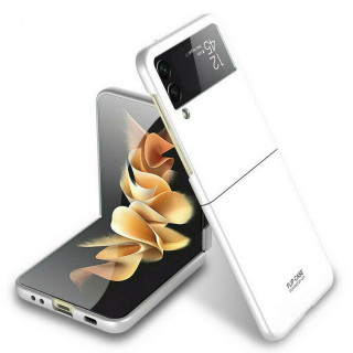 Kova kuori Samsung Galaxy Z Flip 4 - Valkoinen